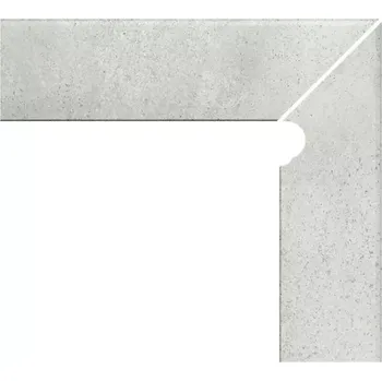 Dlažba Sokl Zanq Urban Gris Pravý 27/29