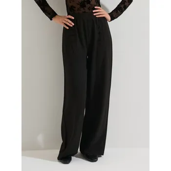 Oblečení a móda Sinsay - Kalhoty rovného střihu - černá - 715GZ-99X - 715GZ-99X-L