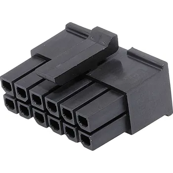 Elektrický konektor Molex zásuvkový konektor na kabel 12, rozteč 3 mm, 430251208, 1 ks Bag