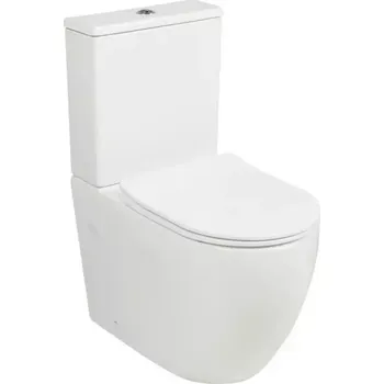 Klozet WC kombi bez splachovacího kruhu LVP1838 Vera