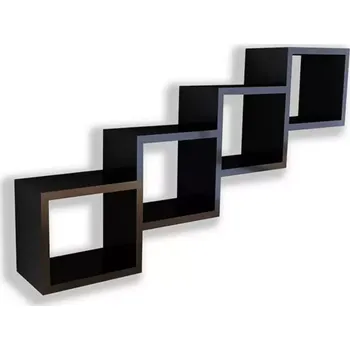 Kancelářská sestava Polica Nr 8, Černá