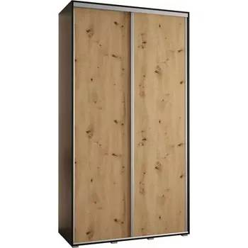 Předsíňová stěna Skříň 45 Canaris 1 140 černá/artisan/silver