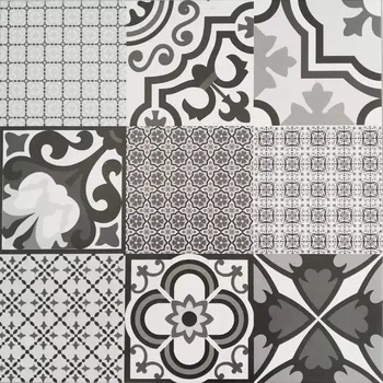 Dlažba Dlažba Logos Negro Mix 58/58 Rekt.