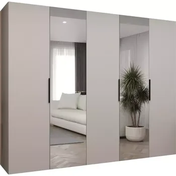 Předsíňová stěna Skříň Marbella II 250 kašmír/černá