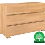 Dřevěná komoda buk 4S Skandica vestre přírodní