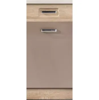 Kuchyňská skříňka Kuchyňská skříňka Premio 2D dub sonoma/cappuccino