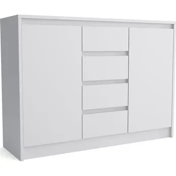 Komoda Komoda Aston 2d4s Bílá