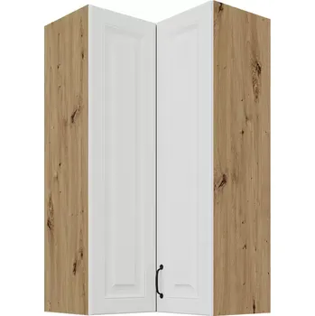 Kuchyňská skříňka Stilo bílý/artisan 60x60 GN-108 2F (90°)