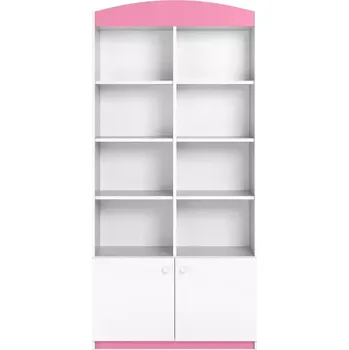 Dětský pokoj Regál dvojitý Babydreams růžová