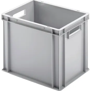 Úložný box Alutec 75044 plastový box , uzavřený, (š x v x h) 400 x 320 x 300 mm, šedá, 1 ks