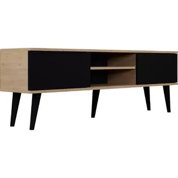 Obývací stěna TV Stolek 160 Toronto Artisan/Černá