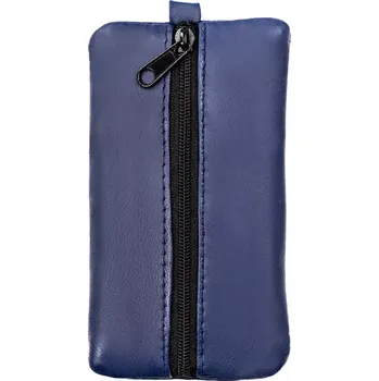 Rovicky Kožená klíčenka KC-02-PDM tmavě modré