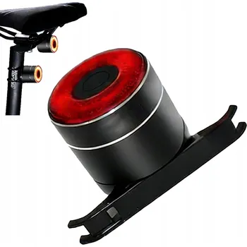 Cyklosvítilna Červená Zadní světlo na kolo akumulátor USB C 60 hodin