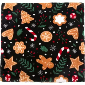 Povlak na polštářek Povlak na polštář Christmas 40x40 cm černý