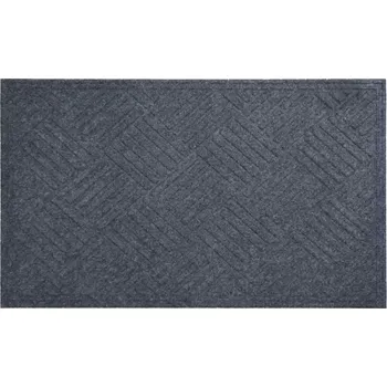 Rohožka Textilní K-504-3 80x120 cm šedá