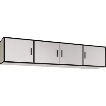 Šatní skříň Nástavec Skříň Roj 4D bílá