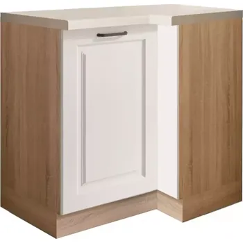 Kuchyňská skříňka Smart 15D levá sonoma/bílá mat