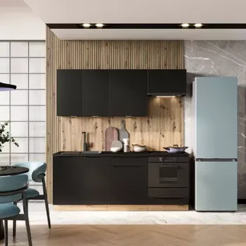 Kuchyňská linka Kuchyňská linka Isabel 200 černá/artisan