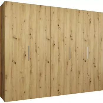 Předsíňová stěna Skříň Marbella I 250 artisan stříbrná