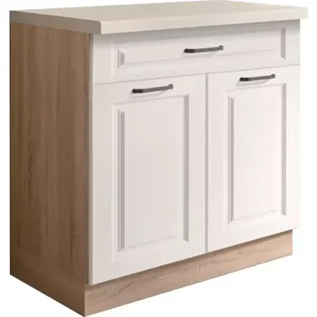 Kuchyňská skříňka Smart 6D sonoma/bílá mat