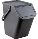 Odpadkový koš šedý 25l