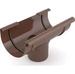 Žlabový kotlík 100/63 mm Bryza hnědá