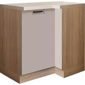 Kuchyňská Skříňka Favorit 15D levá Sonoma/Latte