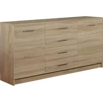 Kancelářská sestava Komoda DUO 2D4S dub sonoma