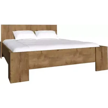 Ložnicová sestava Postel Montana 170 cm Dub Lefkas Tmavý, L1