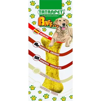 Pamlsek pro psa Kost barevná 13cm ,1ks BAFF...