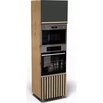 Kuchyňská skříňka Kuchyňská skříňka Lucjan 60kpm2f2100 artisan/černá