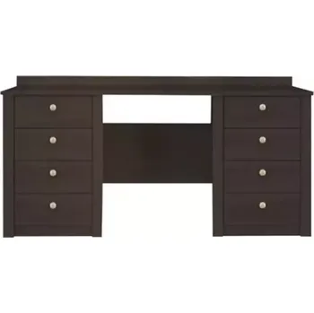 Kancelářská sestava Psací Stůl Finezja 160 cm Dub Sonoma Čokoláda