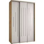 Skříň 45 Canaris 12 180 artisan/bílá/silver