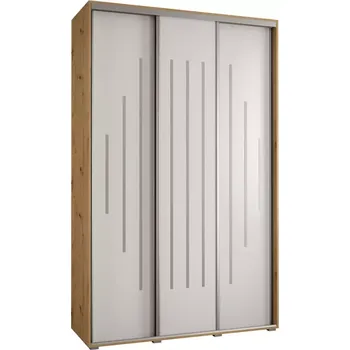 Předsíňová stěna Skříň 45 Canaris 12 180 artisan/bílá/silver