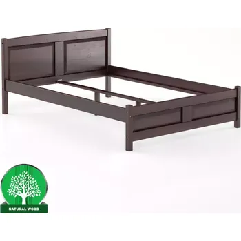 Ložnicová sestava Postel borovicová LK104–140x200 ořech