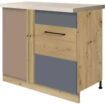 Kuchyňská Skříňka Infinity 25D P GREY polka