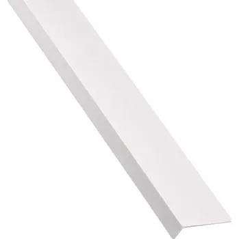 Stavební profil Rohový Profil Samolepící PVC Bílý Mat 19,5x7,5x1000