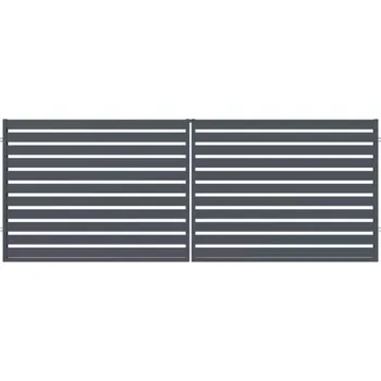 Plot Brána dvoukřídlá safír 150 X 400 CM