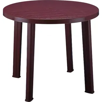Zahradní stůl Stůl Tondo vínový