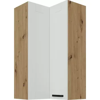 Kuchyňská skříňka Luna bílý matná/artisan 60x60 GN-108 2F (90°)