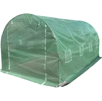Skleník FÓLIOVNÍK 2,5X4X2M, ZELENÝ