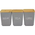 Sada dóz 3 ks (šedá)