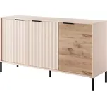 Komoda RAVE 153 3D béžová/dub viking