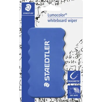 Kancelářský nábytek Staedtler stěrka na bílou popisovací tabuli Lumocolor whiteboard wiper 652 (š x v) 107 mm x 57 mm modrá