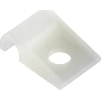 Stahovací páska TRU COMPONENTS TC-WH4203 úchytka šroubovací 1593112 Průměr kabelového svazku (rozsah) 4.40 mm (max) přírodní 1 ks