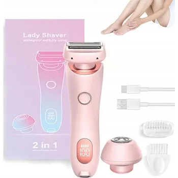 HOLICÍ STROJEK NA TĚLO BIKIN A NOHOU AKUMULÁTOROVÝ, VODĚODOLNÝ 3V1