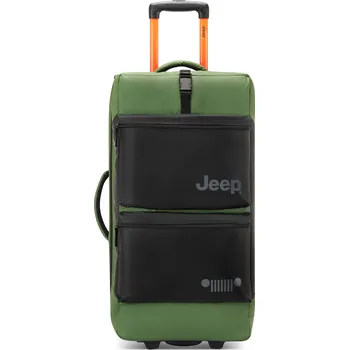 Cestovní taška Cestovní taška na kolečkách Delsey X JEEP JS006B 73 cm 274024013 - zelená 64 l