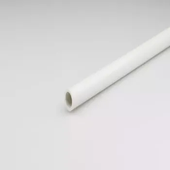 Stavební profil Profil kulatý PVC bílý 12x1000