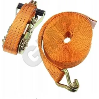 Upínací popruh Upínací popruh-kurta 5m s háky a ráčnou, pevnost 3000kg