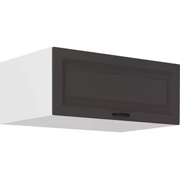 Kuchyňská skříňka Stilo grafit matný/bílý 80 Nagu-36 1F
